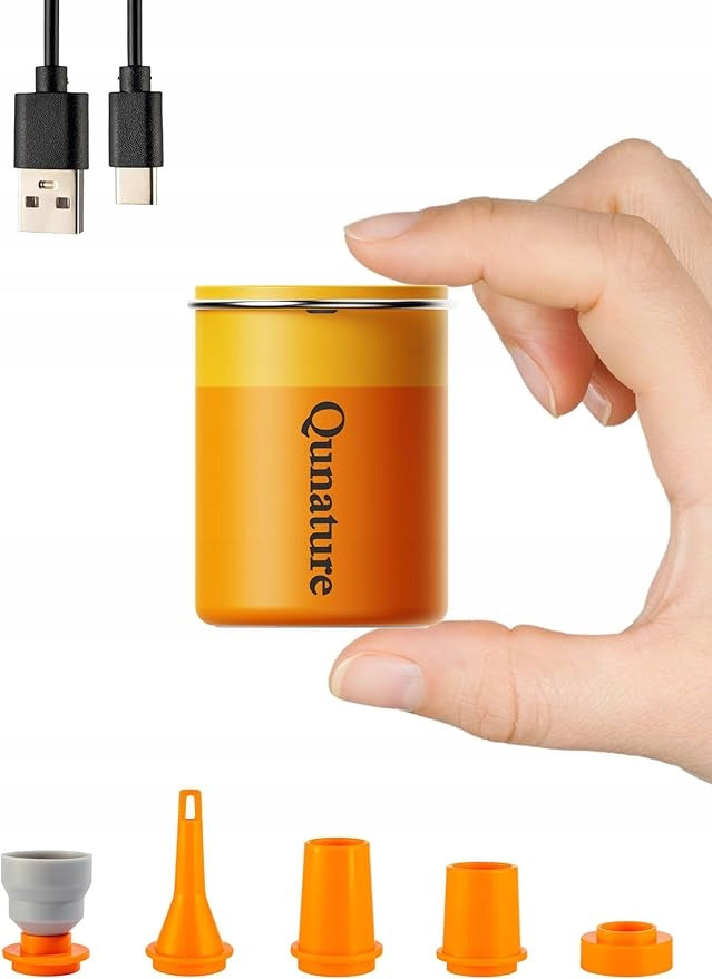 Mini Electric Pump 2in1 5kPa 400L/min 1500mAh+LED QUNATURE 600109001 OR