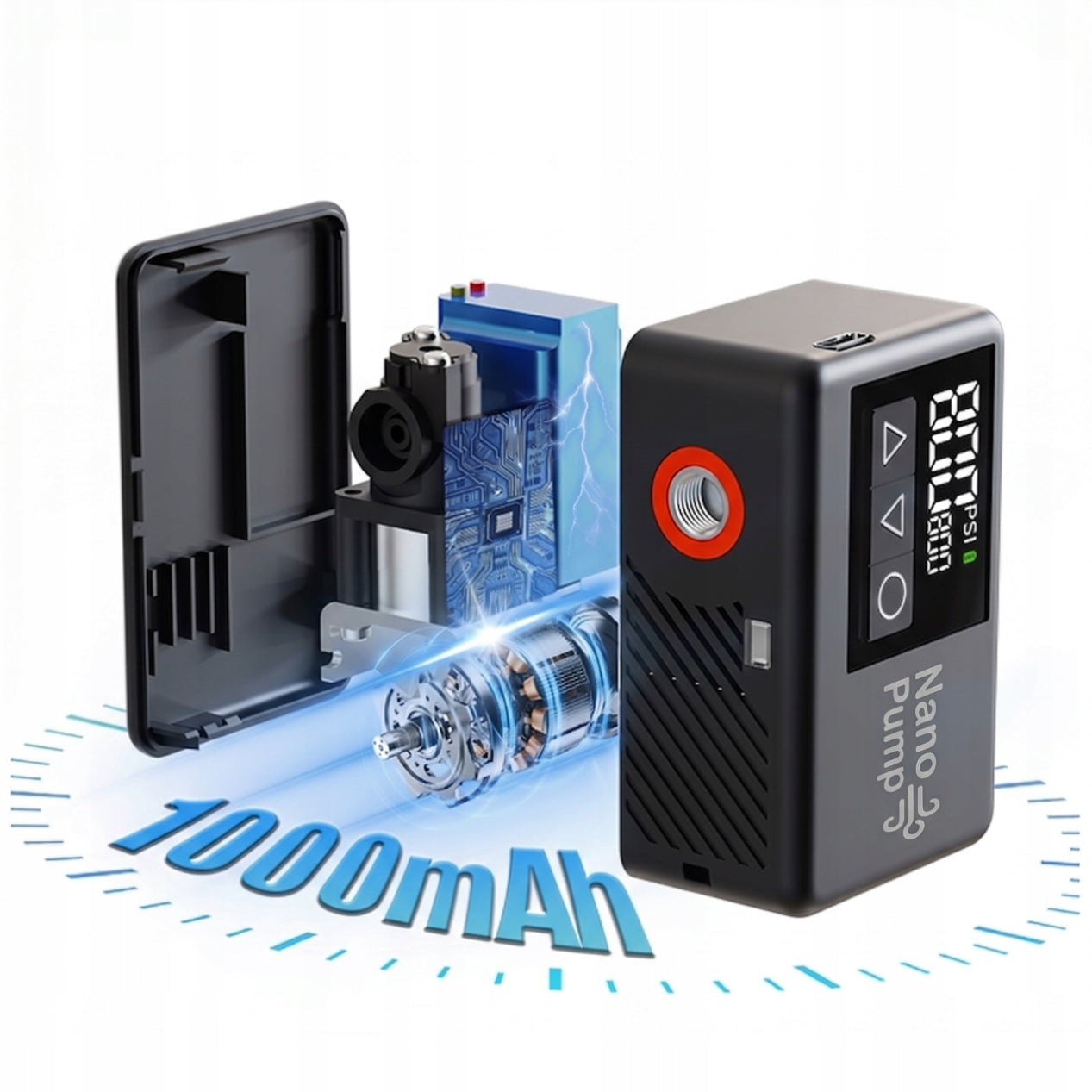 Mini Electric Pump Nano Pump for Bicycle Scooter Balls Kind electric