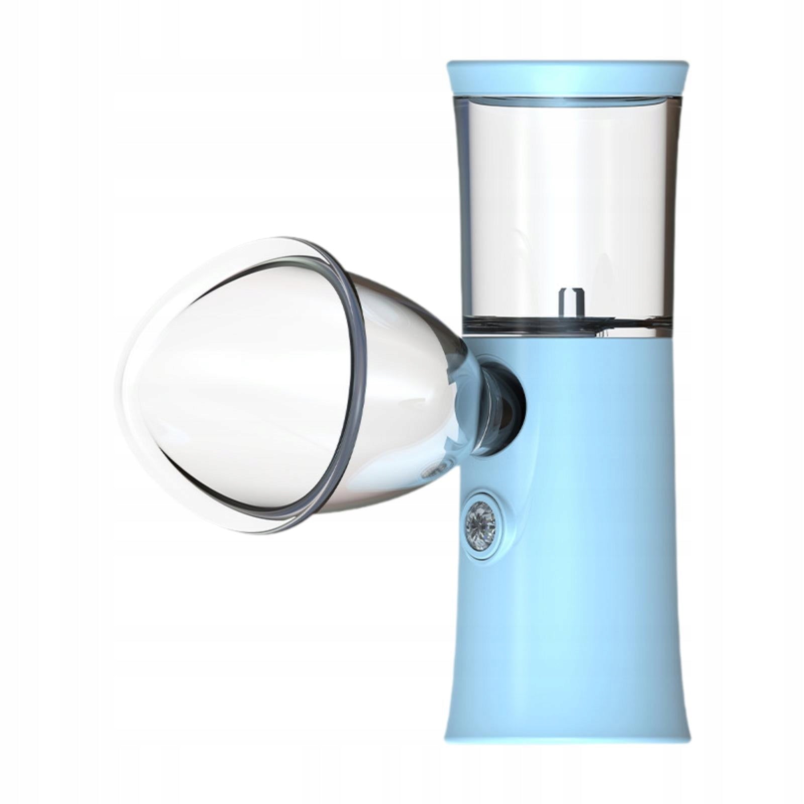 Mini Face Humidifier against Dry Eyes Professional Cooling Mist Nano Blue