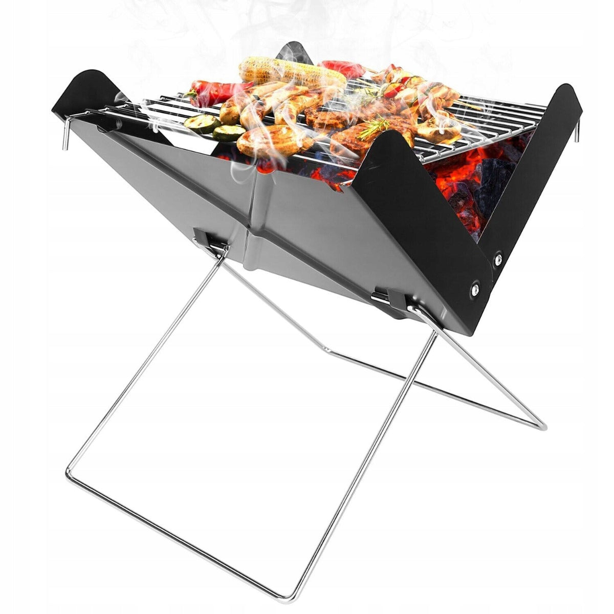 Mini Garden GRILL PORTABLE CARBON FOLDING HIKING FOR CAMPING