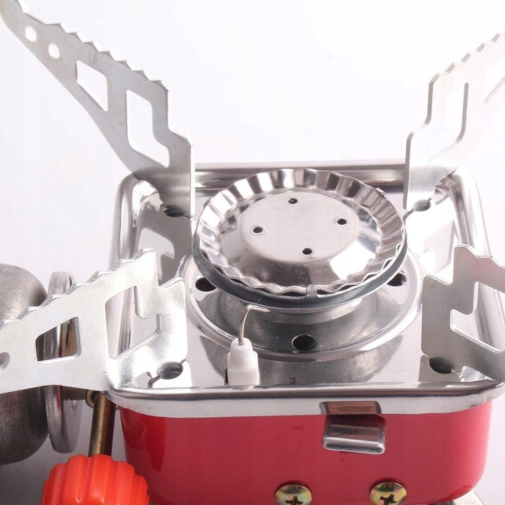 Mini Gas Stove Tourist Portable Folding 4 Cartridges 400 ml Fedus Brand no brand