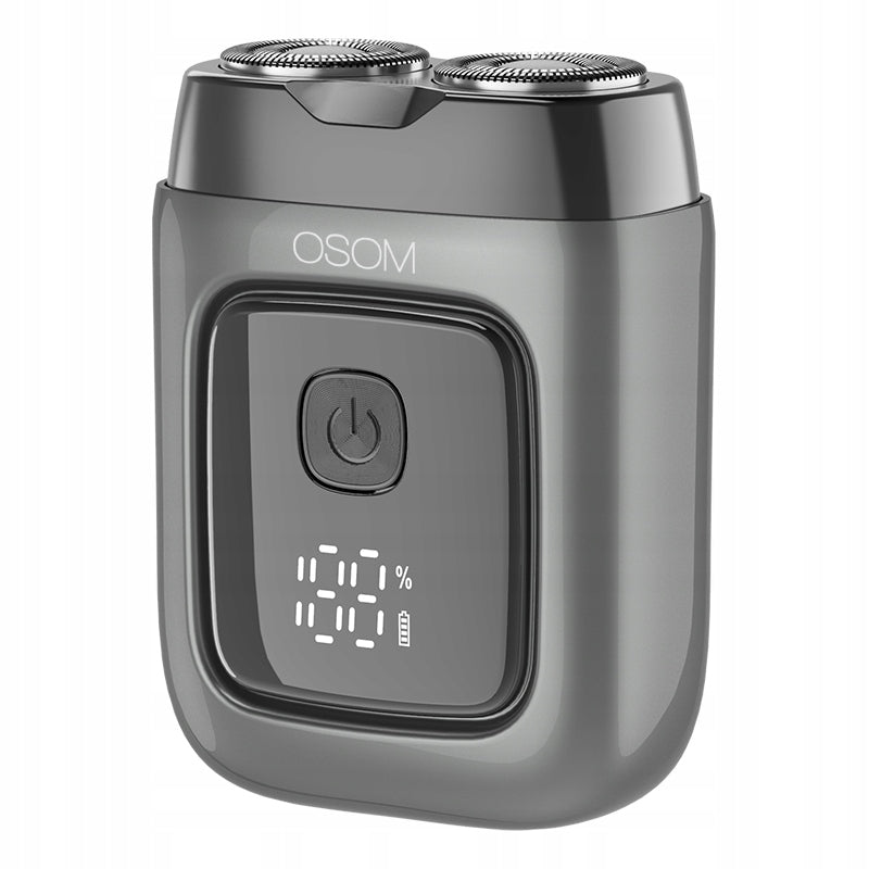Mini Hair Clipper and Beard Shaver OSOM LED Metal Body Packaging status original