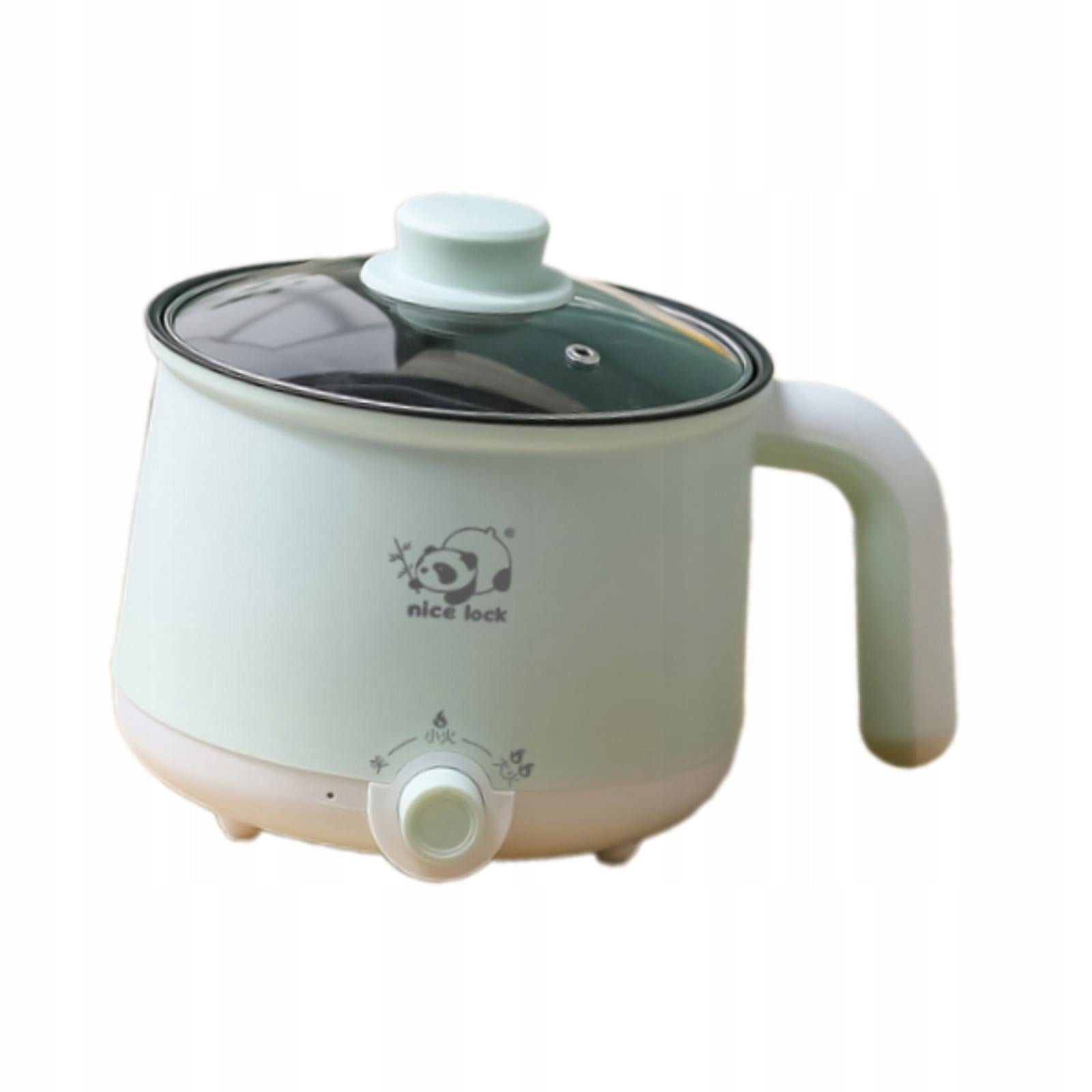 Mini Hot Pot Stainless Steel Dry Protection Portable 2 Gear without steamer Brand no brand