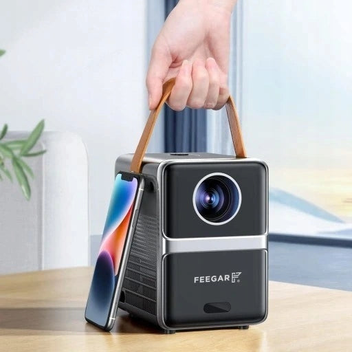 Mini LED PROJECTOR PORTABLE PROJECTOR Feegar WiFi 5G Bluetooth HDMI FOCUS Packaging status original