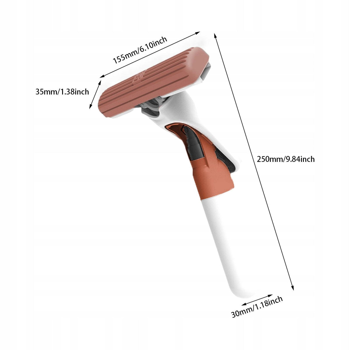 Mini Mop Lightweight Wet and Dry Tableware Mop for Glass Tea Table white Brand no brand