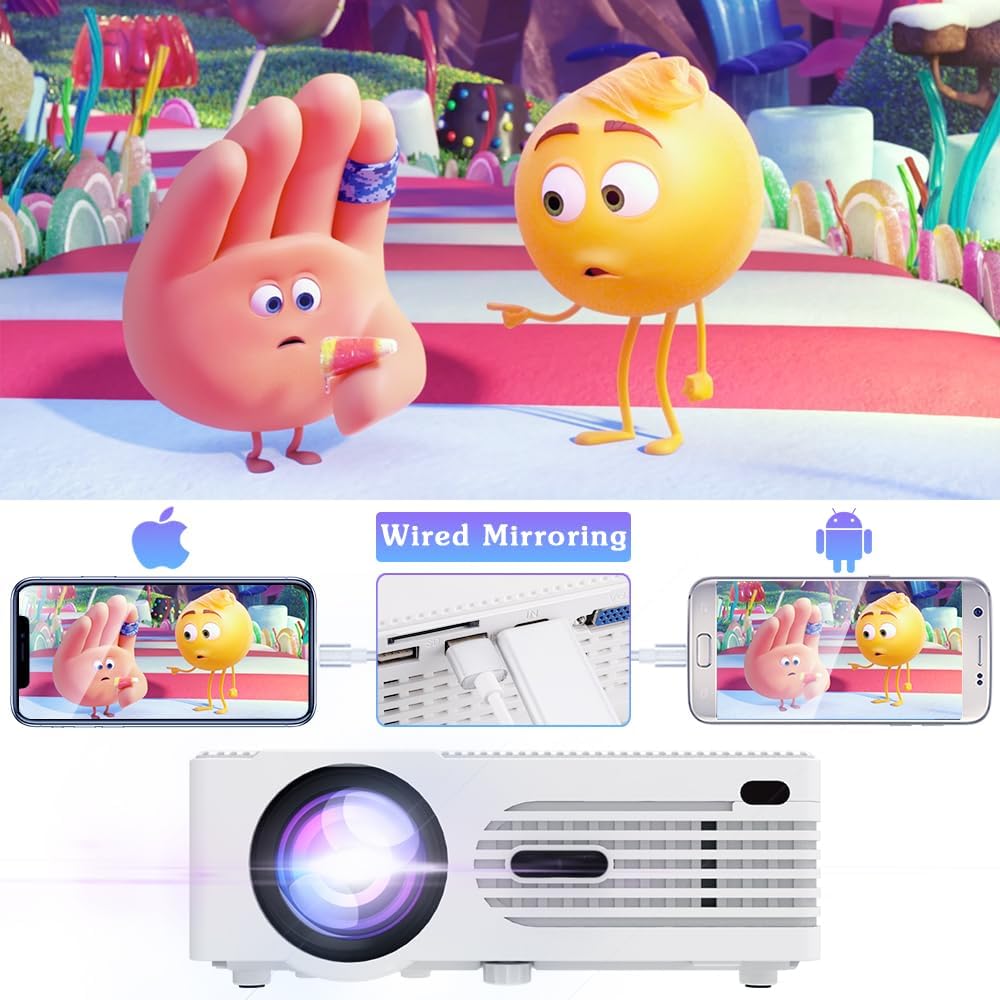 Mini PROJECTOR Full HD 1080P YOOYAA AK-80 Packaging status original