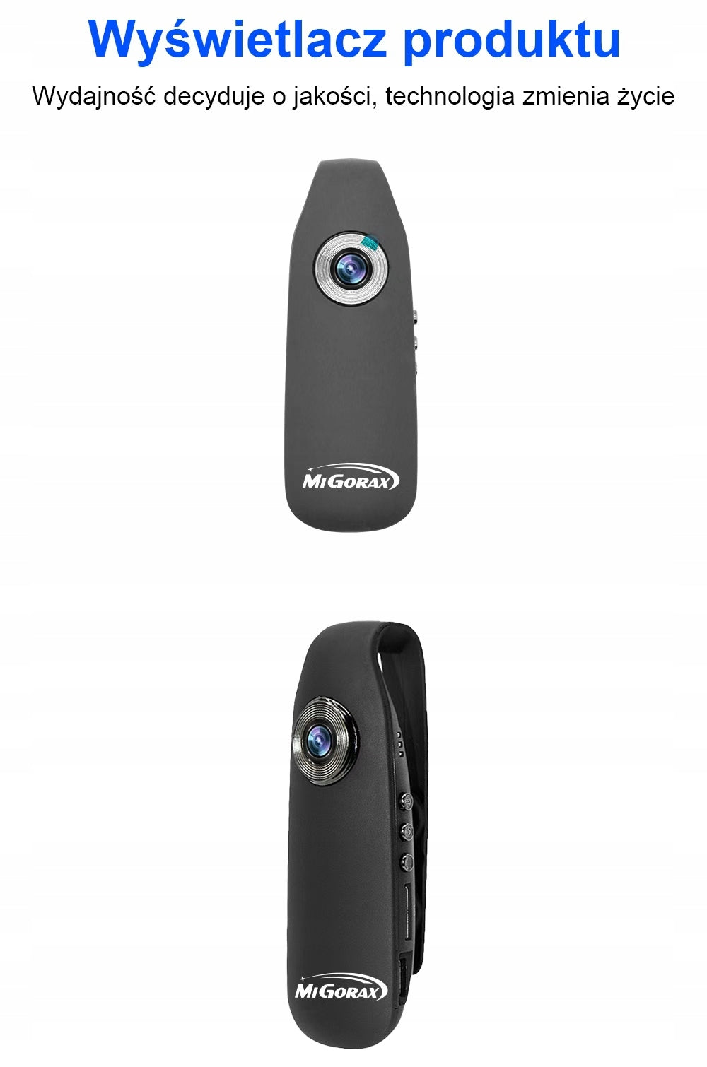 Mini Police Camera Body Cam Portable HD Motion Detection MicrocameraMIGORAX Brand Migorax