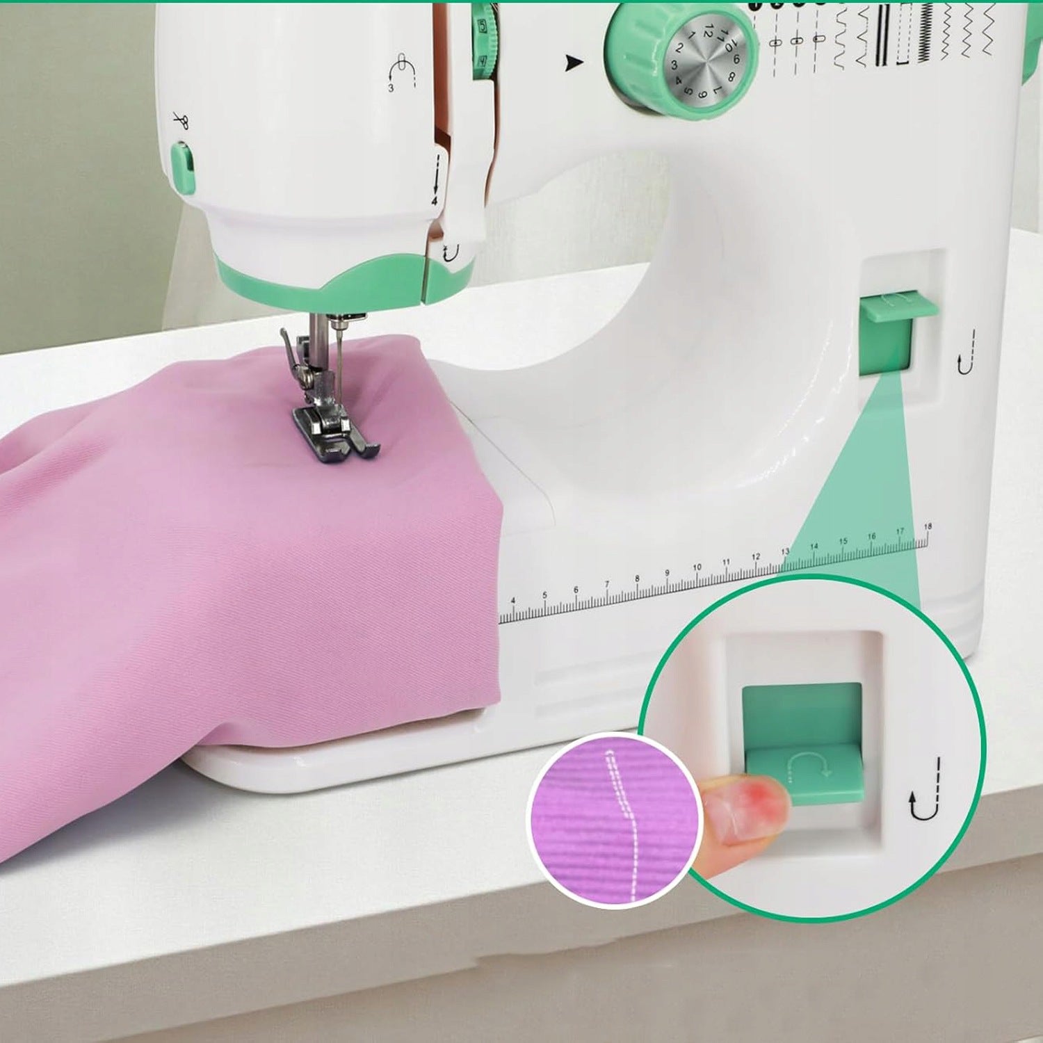 Mini Portable Electric Sewing Machine, Hand Sewing Machine Product weight 2060 g