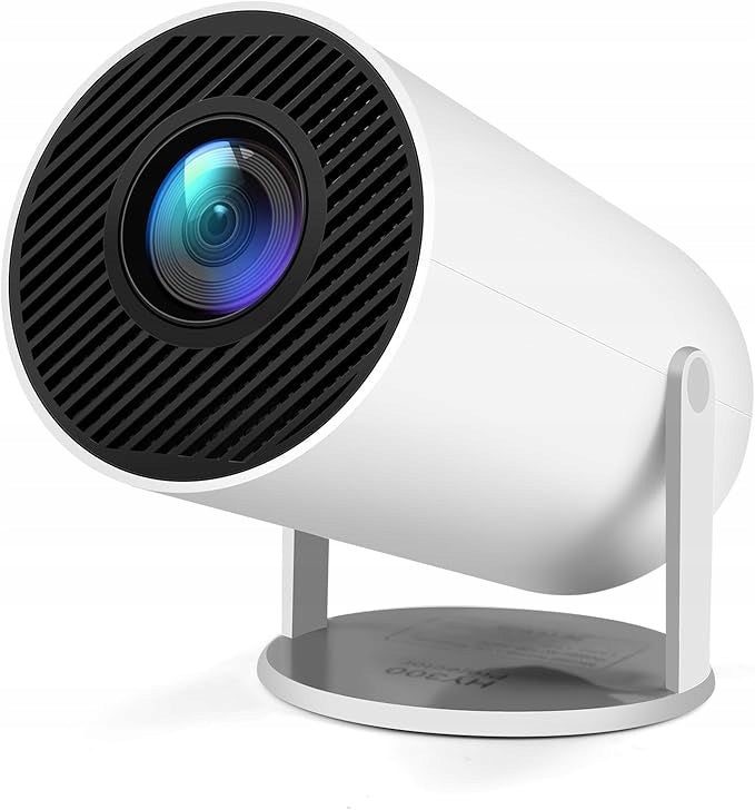 Mini Projector 4K Android 11, WiFi 6, BT 5.0, 180° Rotation, 130” Screen