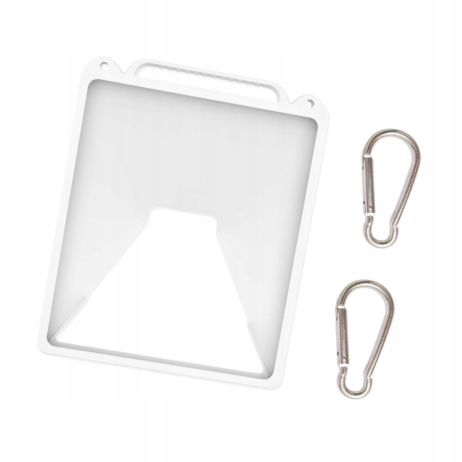 Mini Protective Cover Lightweight Accessory with 2 Secure Buckles White