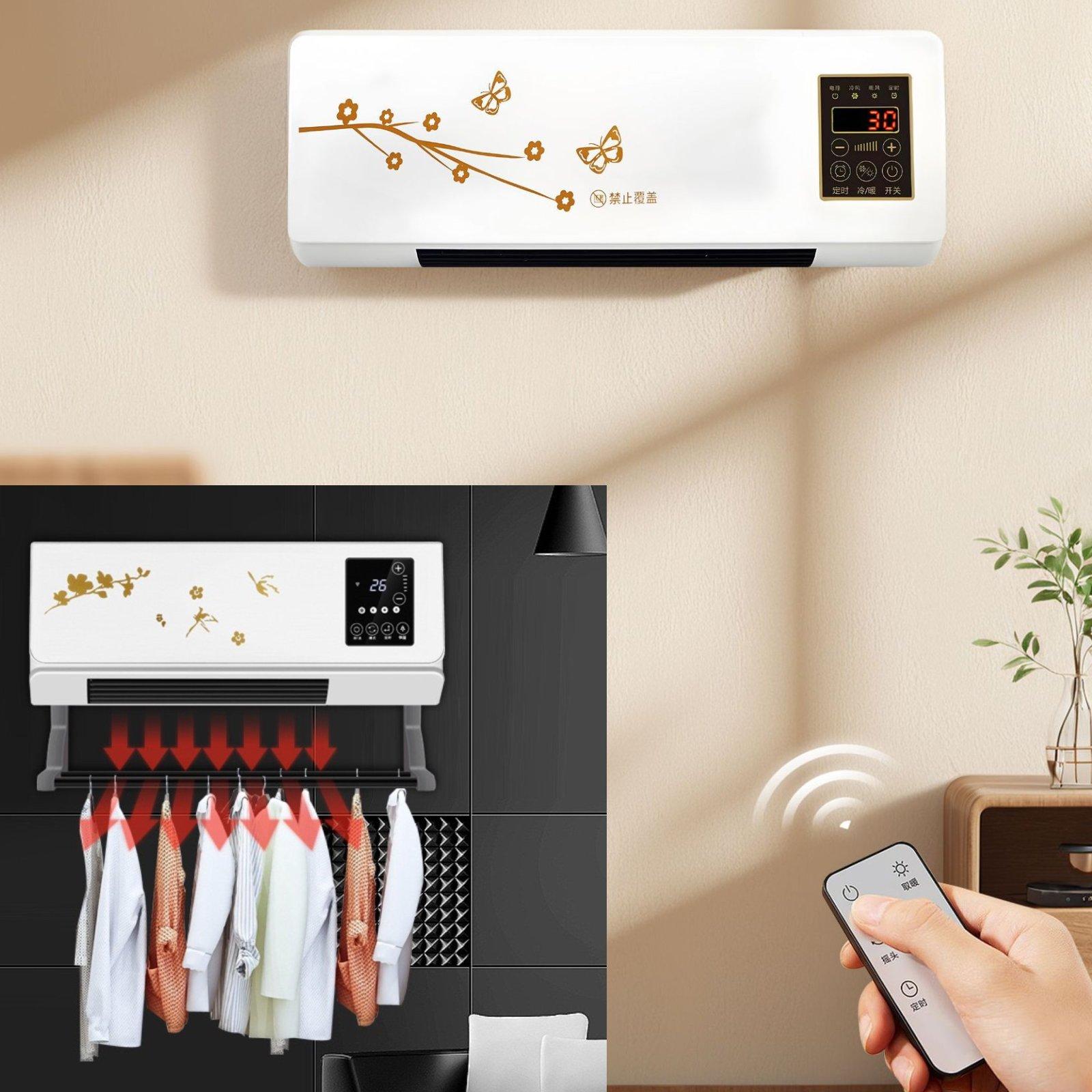 Mini Split Air Conditioner Heater Air Heating Cooling System Gold Flower Notified body number 9999
