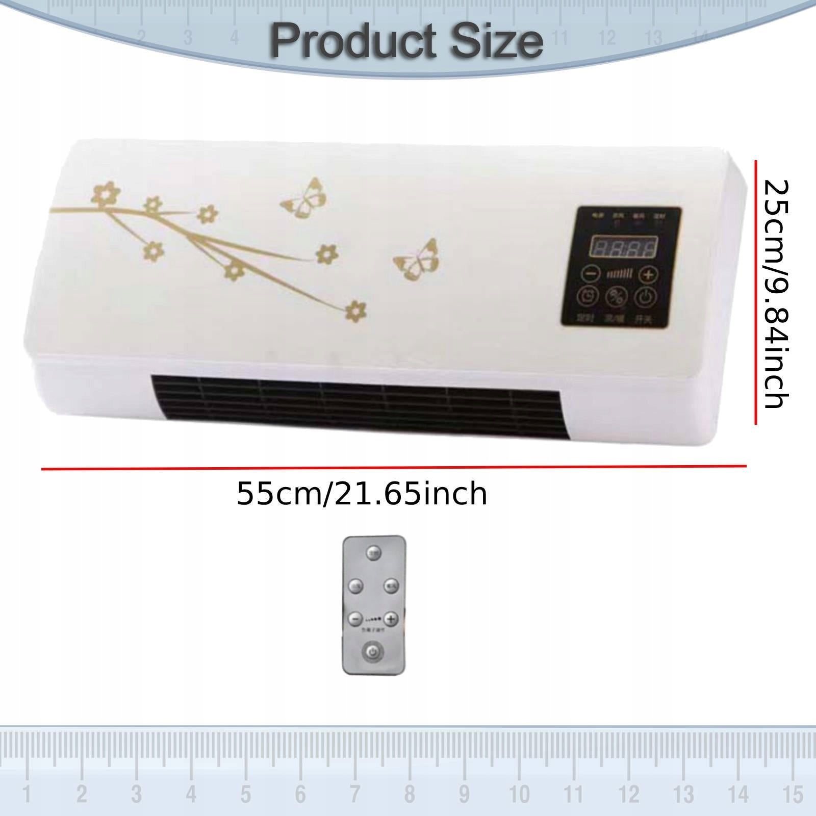 Mini Split Air Conditioner Heater Air Heating Cooling System Gold Flower Packaging status original