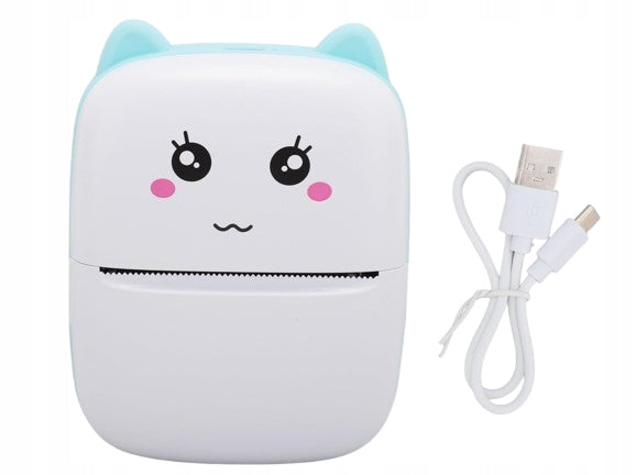 Mini Thermal Printer Print Kitten Portable USB Bluetooth Manufacturer code C9