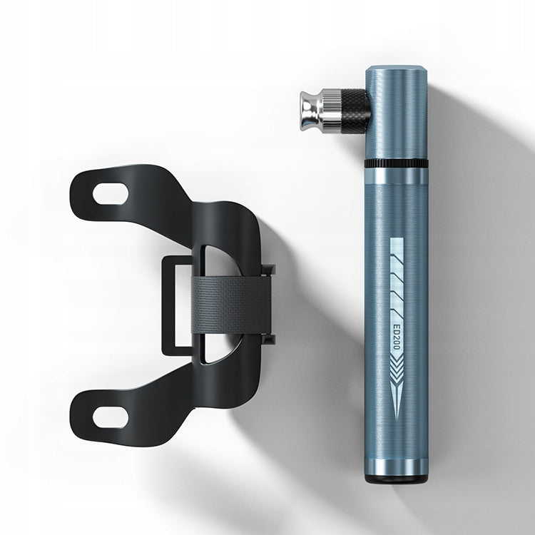 Mini Tire Pump Shrader Presta Water Bottle Mount Aluminum Black Brand enlee
