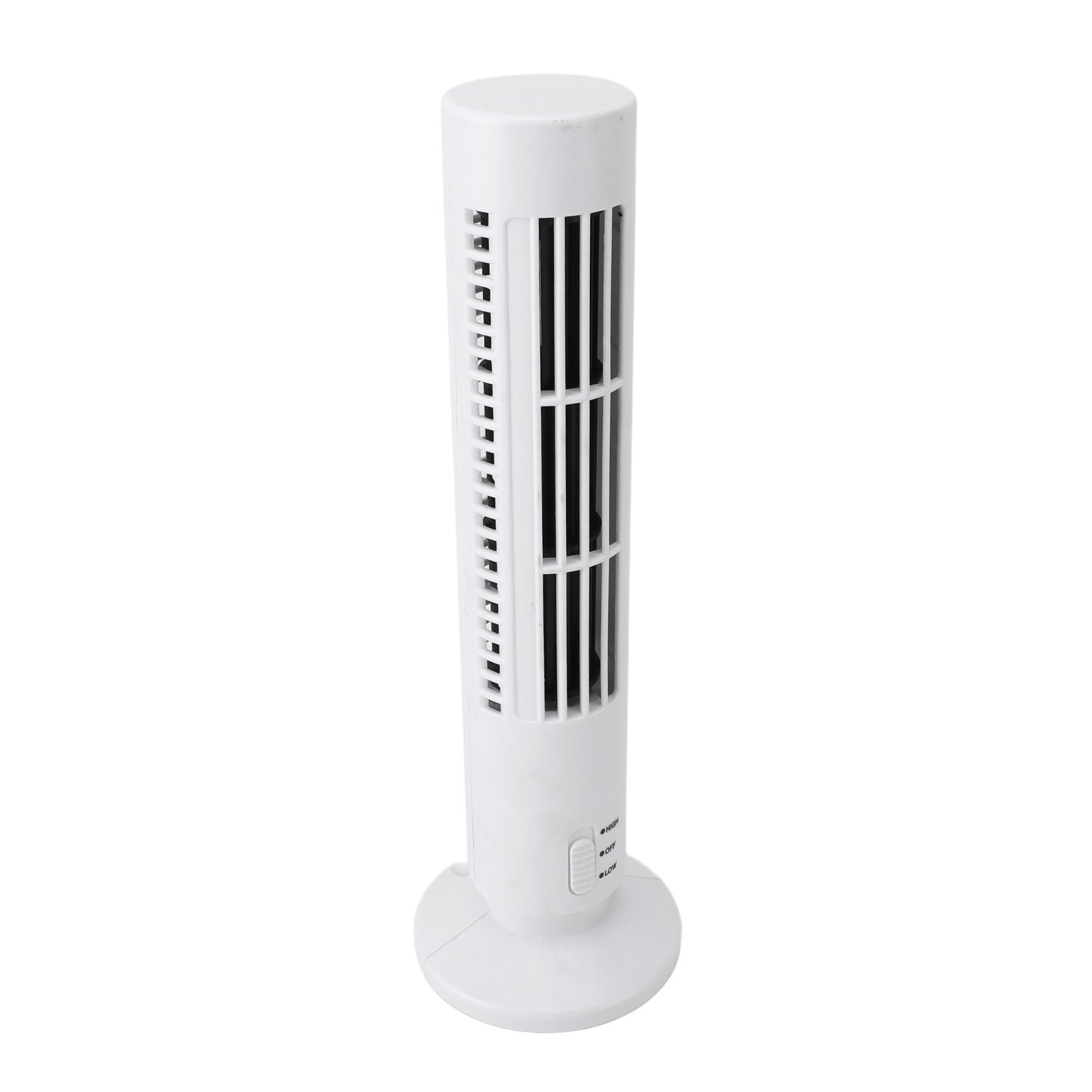 Mini Tower Fan Bladeless Desk Fan Quiet AF Dominant color multicolor