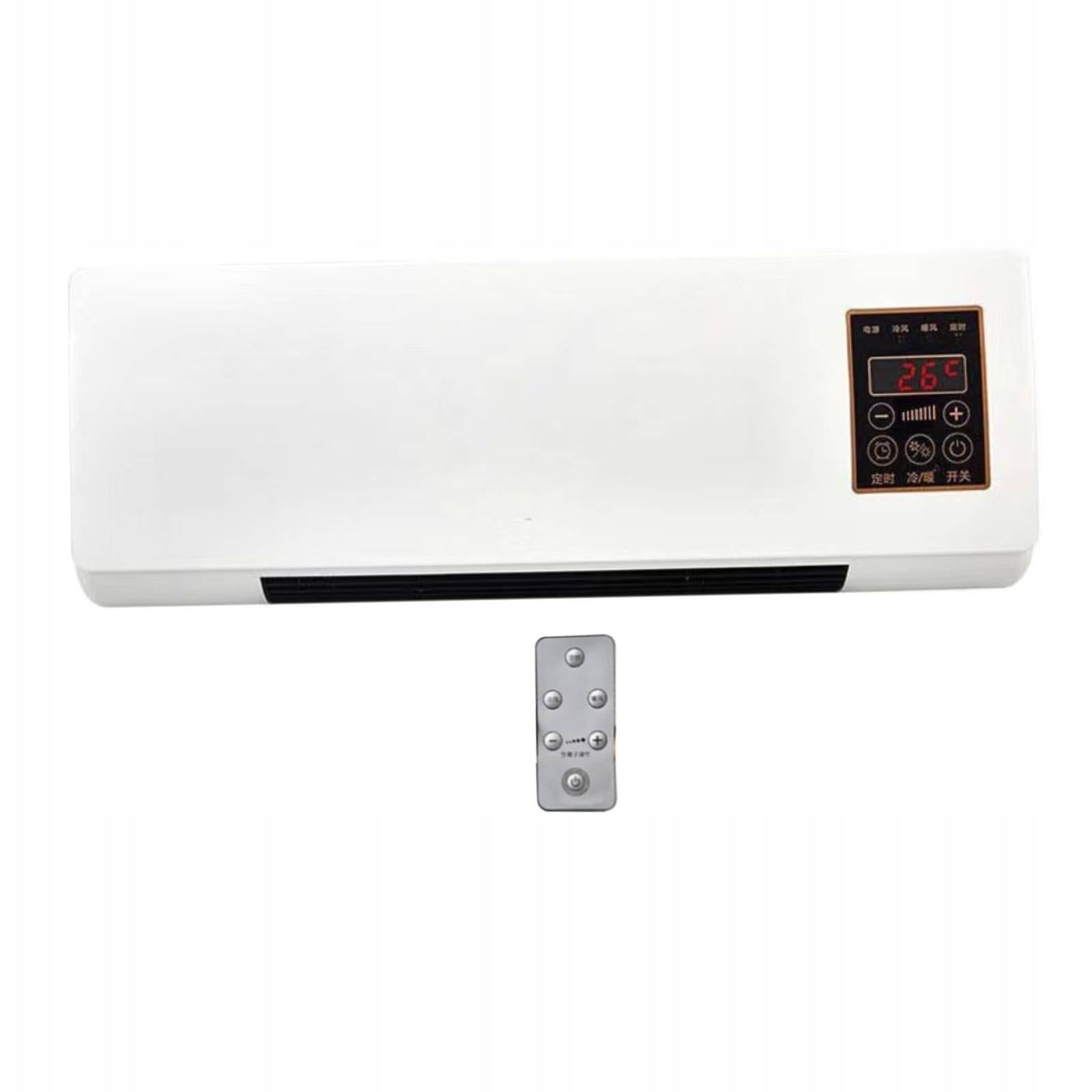 Mini Wall Air Conditioner with Timer Efficient Heating, Compact Heating