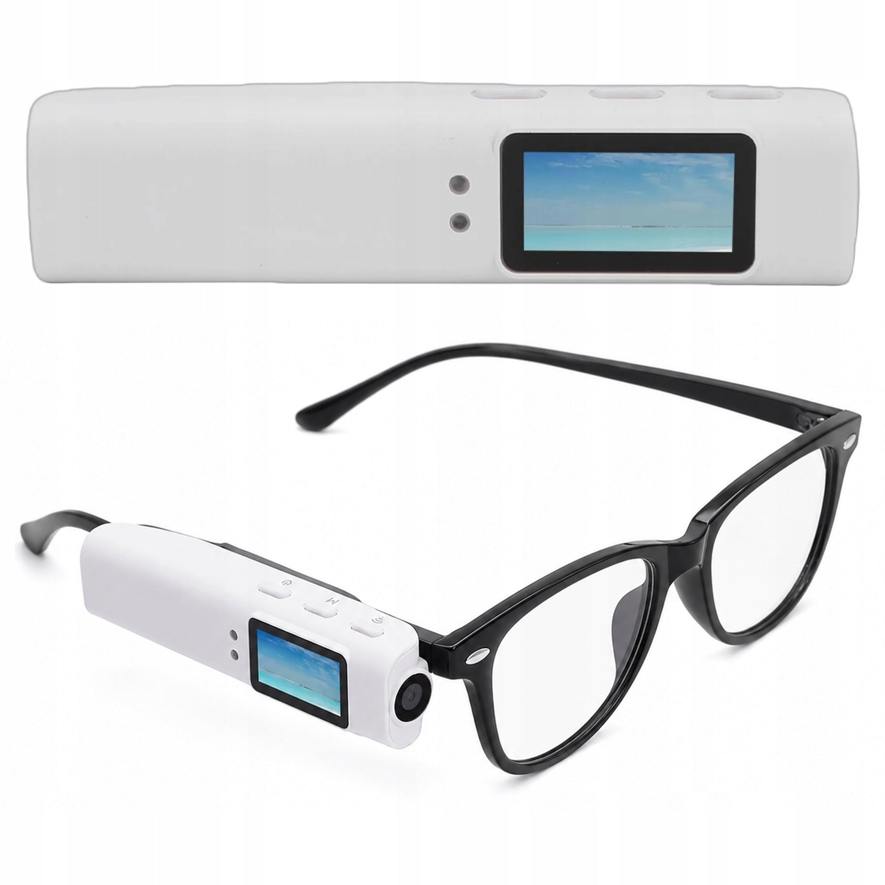 Mini WiFi Camera for POV Glasses 2.7K Photo Video up to128GB USB-C + Glasses Brand no brand