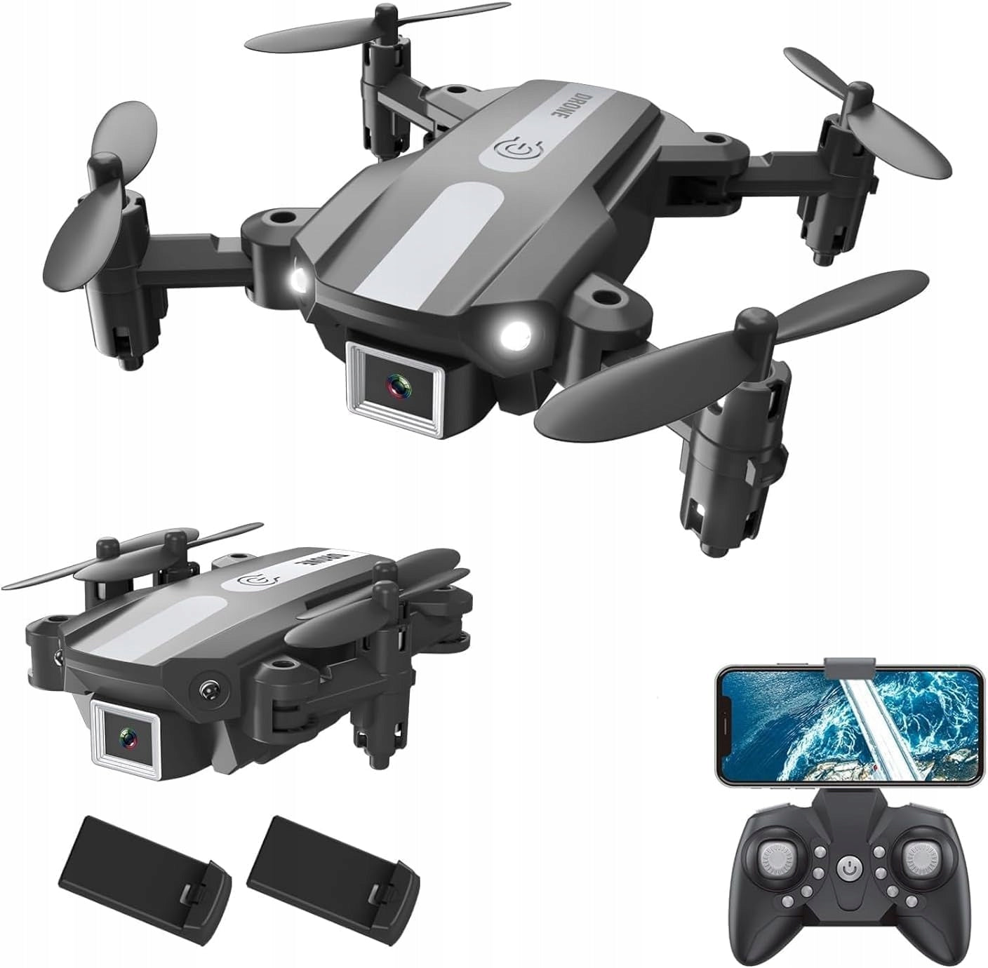 Mini Wipkviey drone with 1080P 1539 camera