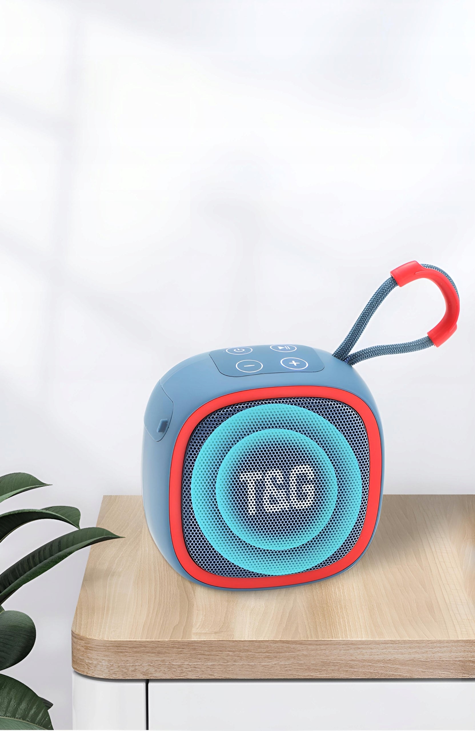 Mini Wireless Bluetooth Speaker TWS BT5.3 Sound Box TF Card FM Radio Batteries included no