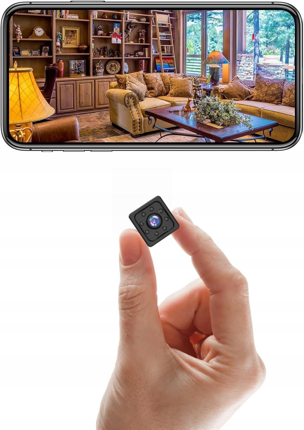 Mini Wireless Spy Camera 1080P Wide Angle Hidden Detection