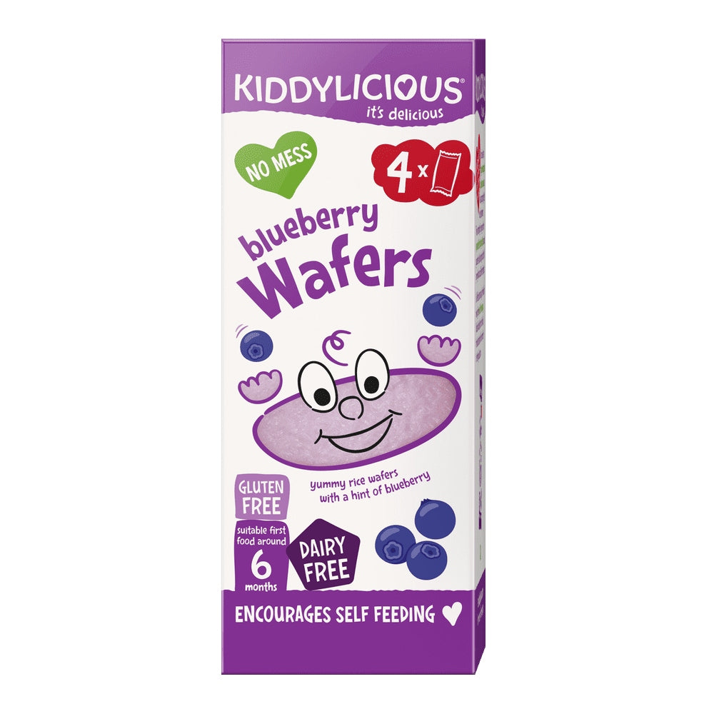Mini berry wafers KIDDYLICIOUS (4 x 4 g)