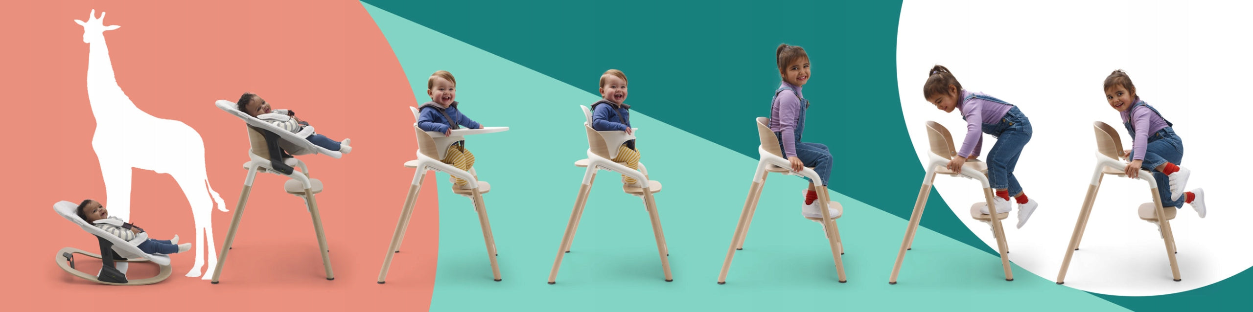 Mini chair Bugaboo Giraffe WHITE Manufacturer code 8717447384373