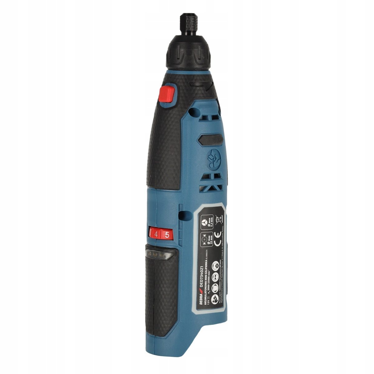 Mini cordless grinder 12V DEDRA MAUS + accessories 47 pieces body Manufacturer code DED7340Z1