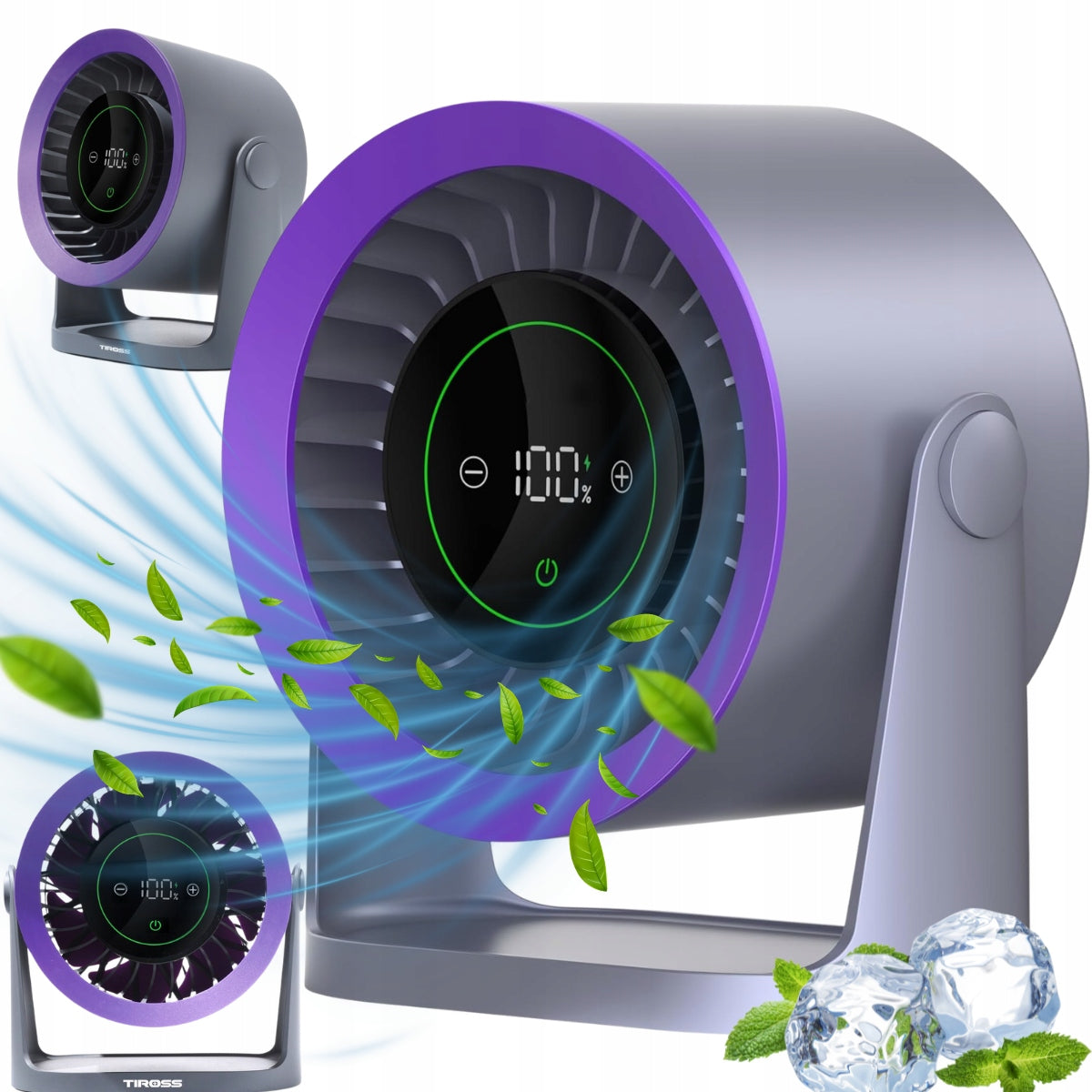 Mini fan DDOO DTS3420 purple