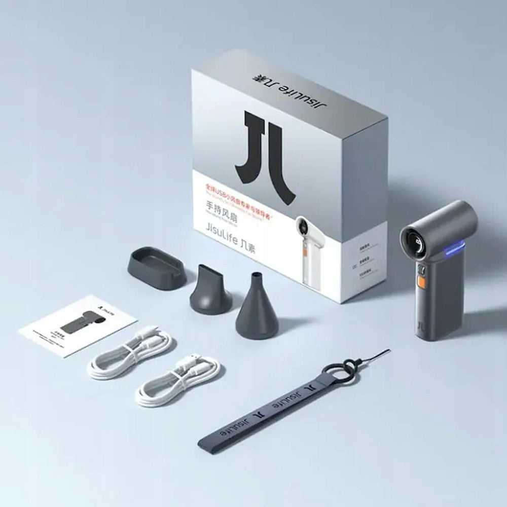 Mini fan JisuLife Ultra1 silver/grey Model Ultra1