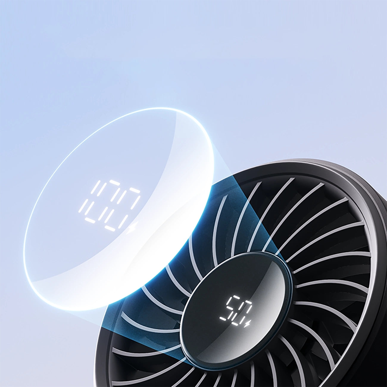 Mini fan Jisulife life7 black Dominant color black