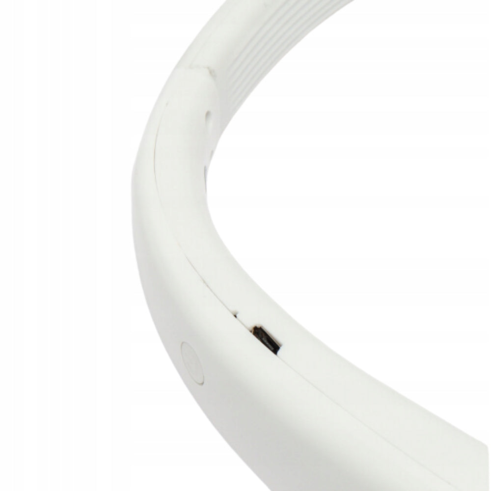 Mini fan SANDOS COOLNECK BREEZE 400 white battery 3 modes Manufacturer code BELLA-T-0121