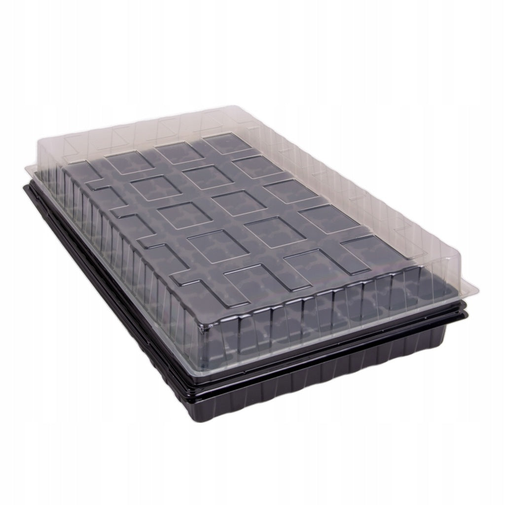 Mini greenhouse for germination sowing and seedling kit 84 cells inspection Packaging status original