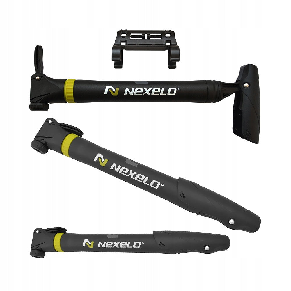 Mini hand bicycle pump with valve clamp AV/DV/FV movable head Manufacturer code CMP-004