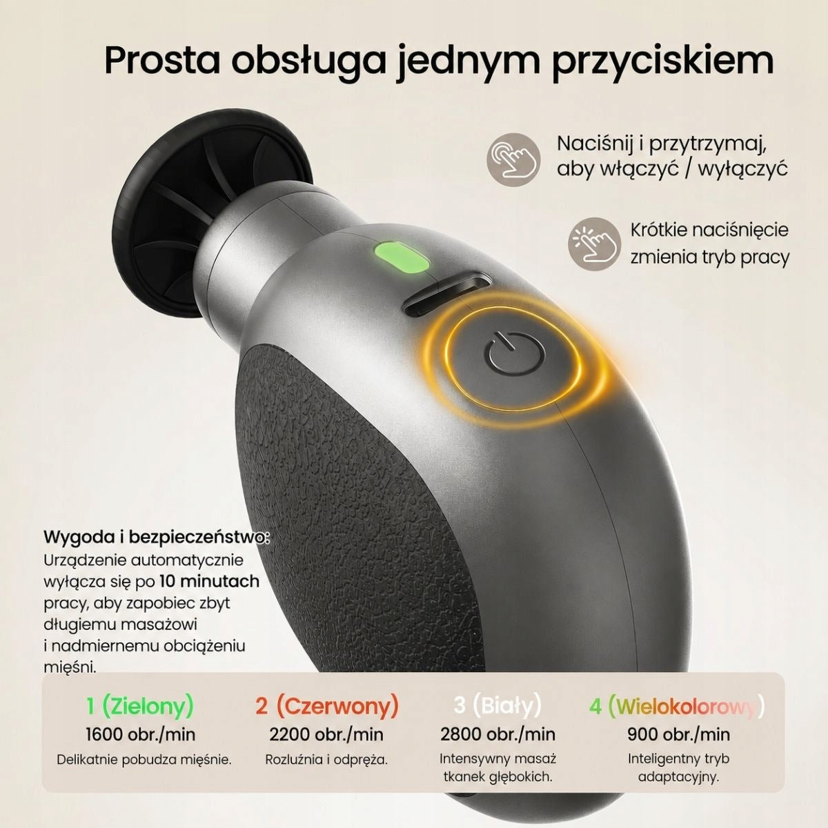 Mini massager for body, face and head Vita-my Manufacturer code 5908080665018