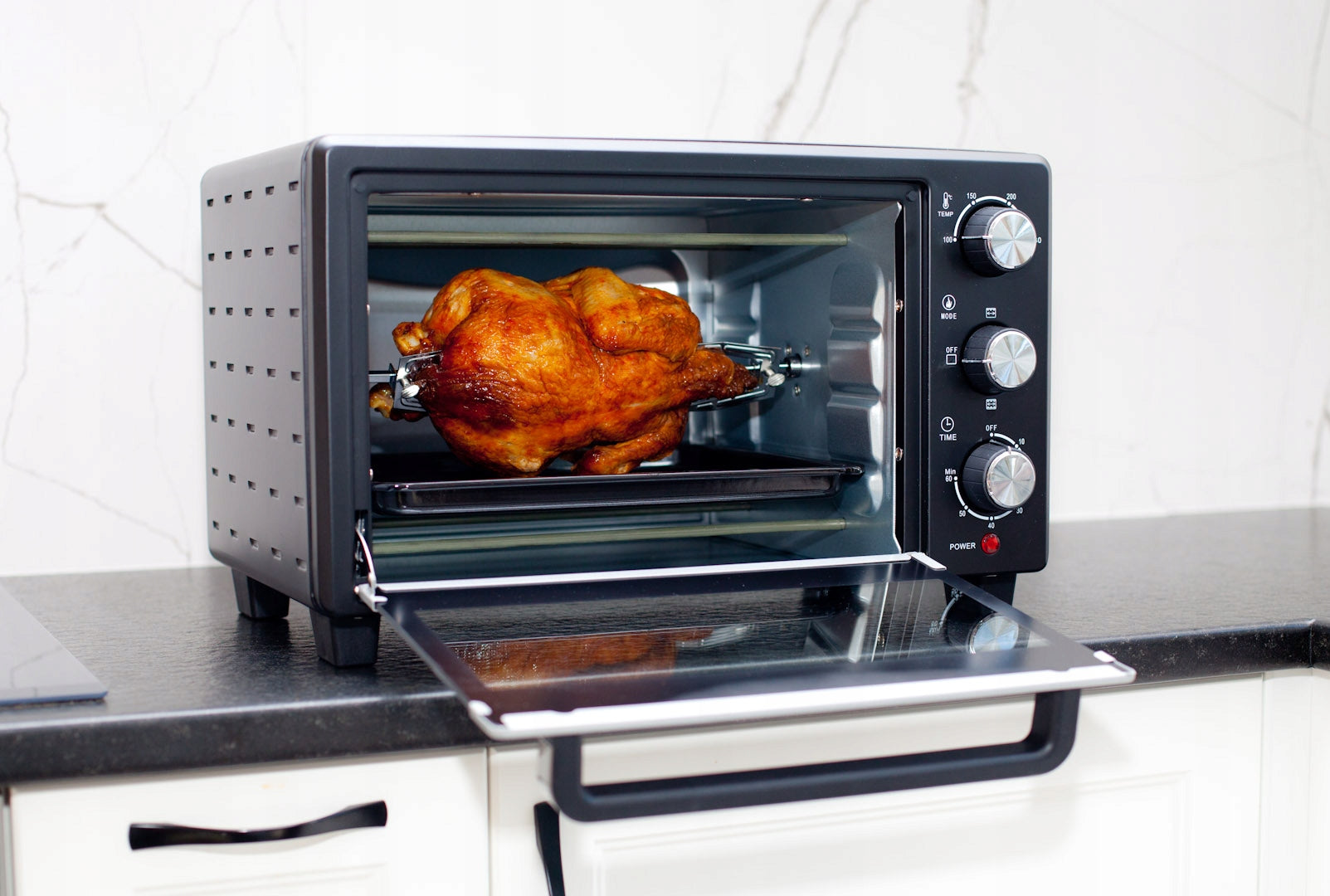 Mini oven 25L - mushroom dryer - thermocouple grill light Brand Berlinger