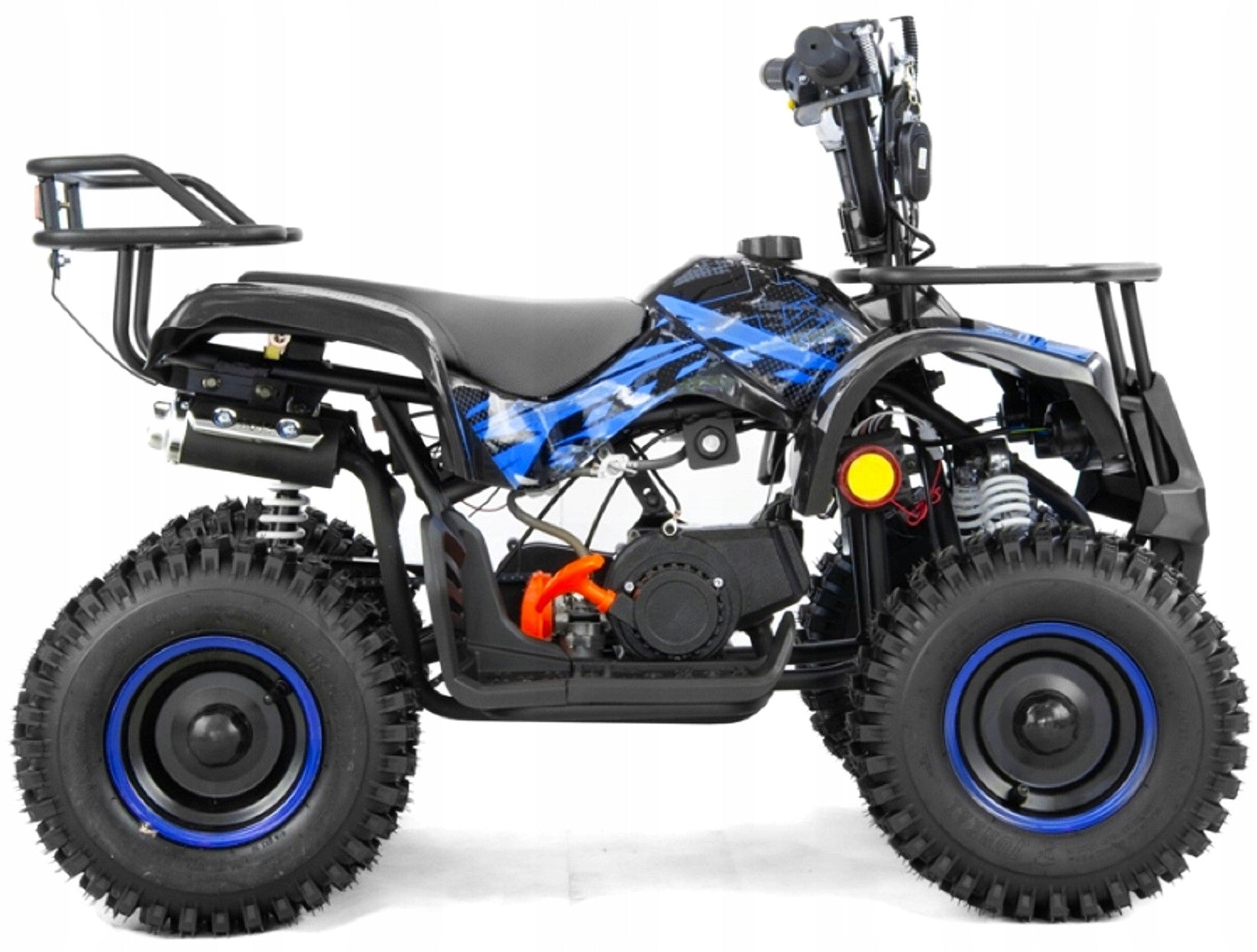 Mini quad Combustion XTR M7 (Pull Start) for children 6 years+, Blue Brand XTR