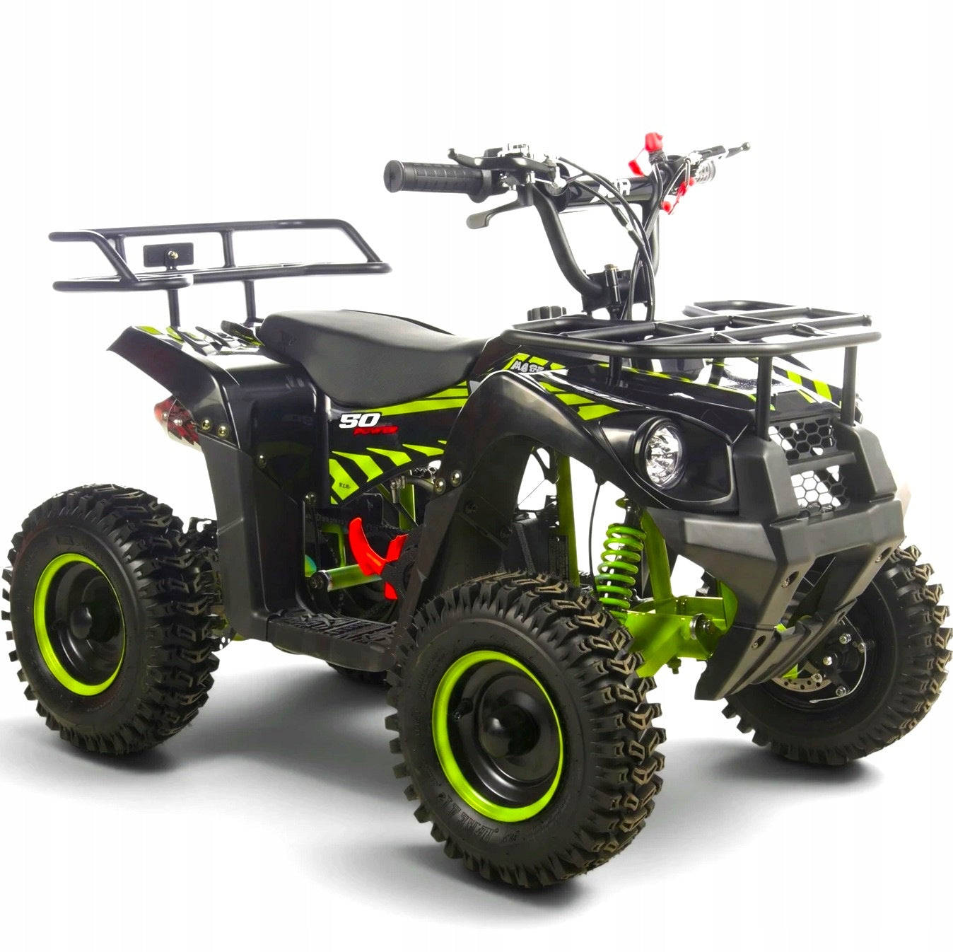 Mini quad for children 6 years+ from 130cm Combustion XTR M9 (Pull Start), Lime