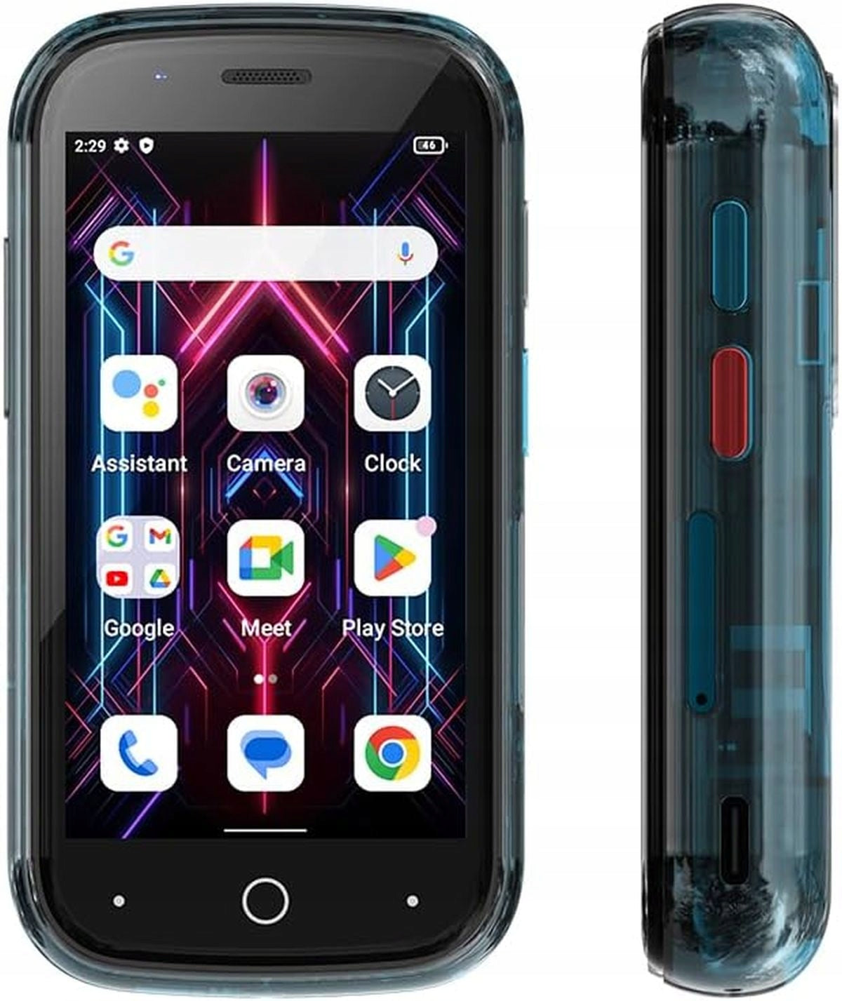 Mini smartphone Unihertz Jelly Star 8 GB 256 GB, blue Brand Unihertz