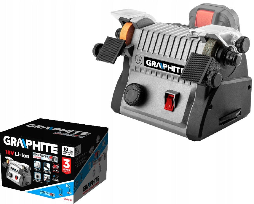Mini table grinder AKU 3in1 18V GRAPHITE SOLO