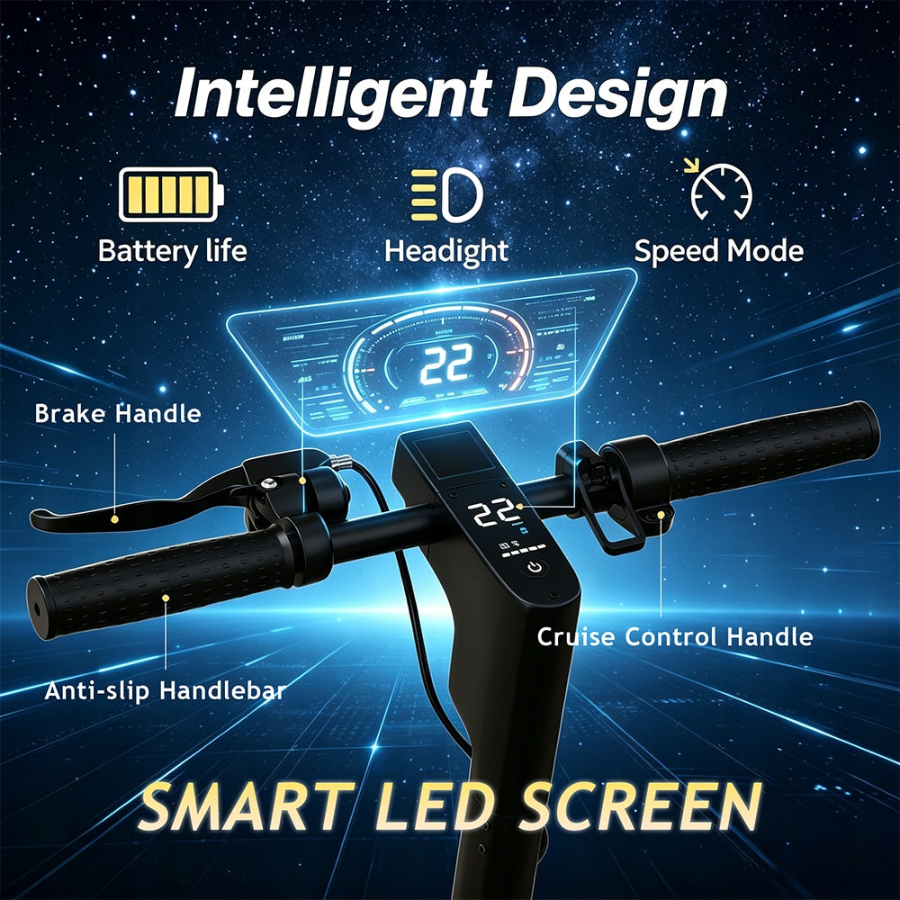 Minicee 500W Adult Electric Scooter - Foldable Design, 30km Range 19km/h Brand no brand