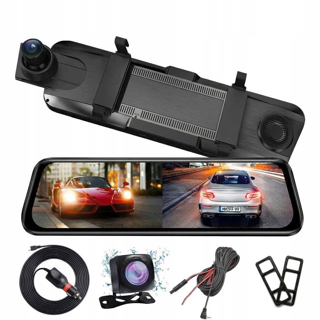 Mirror Car Camera Reversing WiFi + 64GB Card + Parking Cable Packaging status original