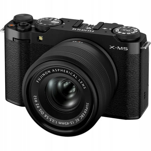 Mirrorless FujiFilm X-M5 + XC 15-45mm lens