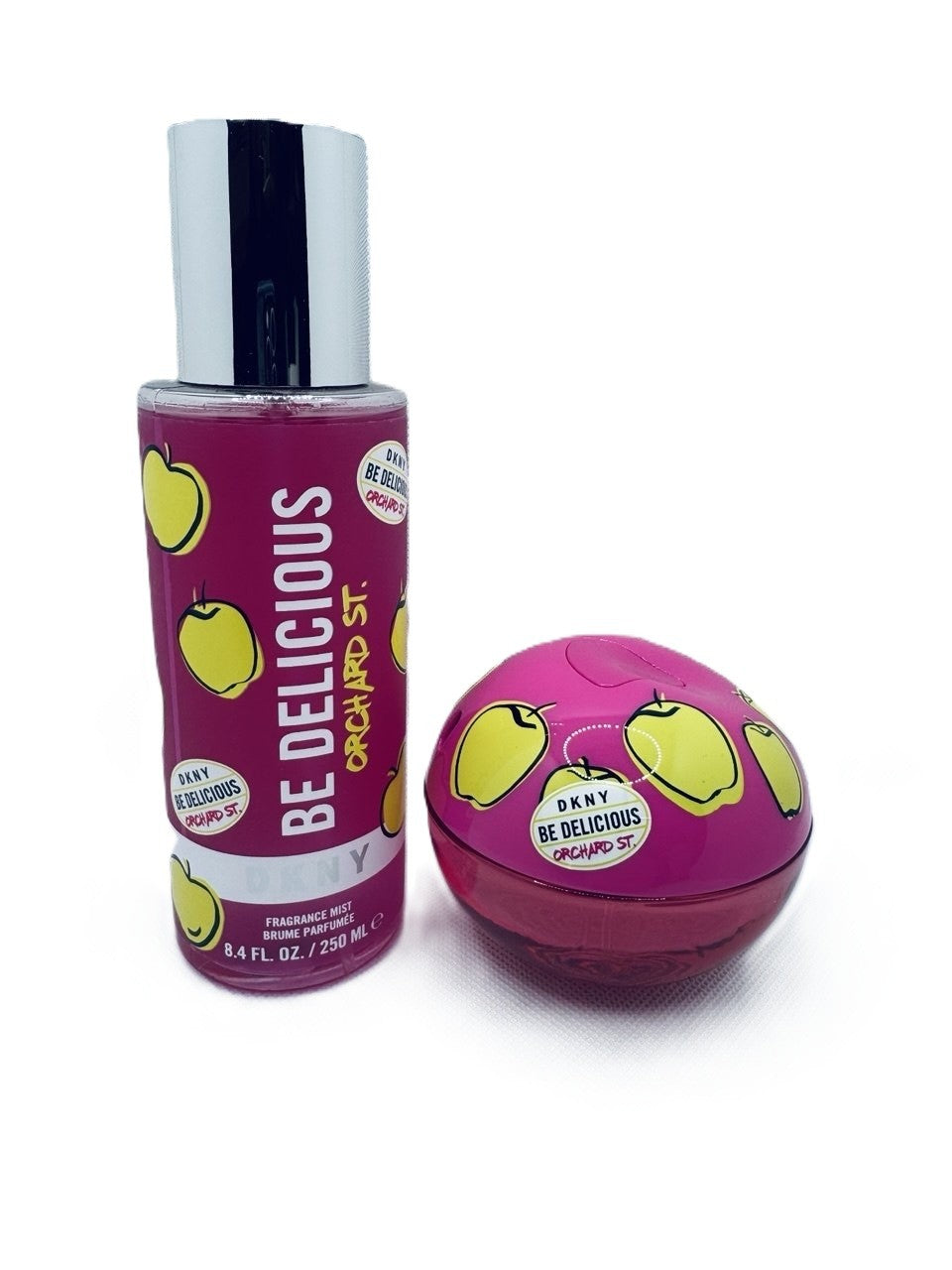 Mist 250 ml + Perfume 100 ml DKNY Be Delicious Orchard St.