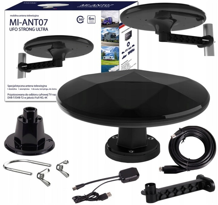 Mistral MI-ANT07 DVB-T TV Antenna for Tir A Car Motorhome Boat Yacht