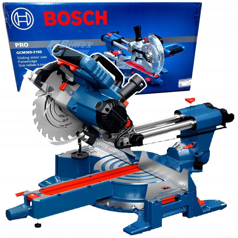 Miter saw with feed BOSCH GCM 305-216S 0601B61000 216mm 1300W