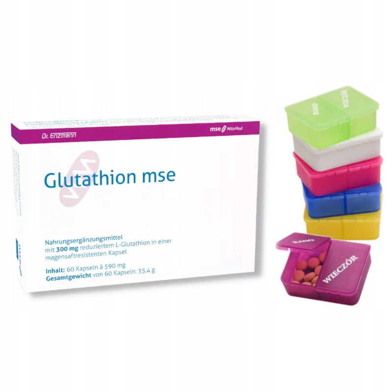 Mitopharma GLUTATHION MSE supports cleansing of the body 60 tabl. + FREEBIE