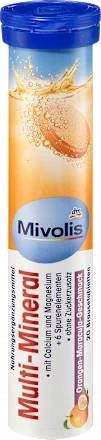 Mivolis Multi-Mineral Effervescent Tablets 20 Pack, 82 g from Germany