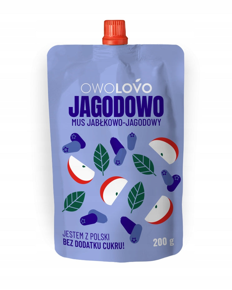 Mix of 12 fruit mousses Owolovo and Winnie 40 pieces Brand Owolovo