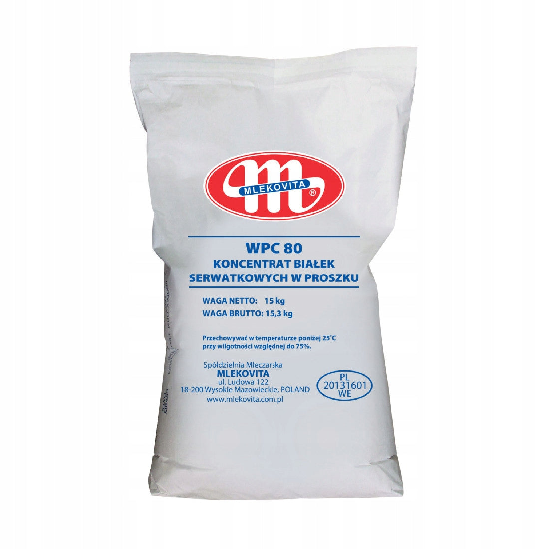 Mlekovita SBA WPC 80 Instant 15kg whey protein muscle mass strength