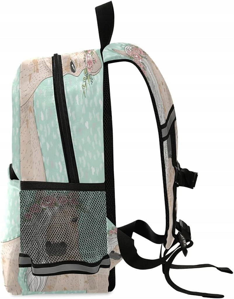 Mnsruu Preschool Horse Backpack for Little Girls Boys Packaging status original